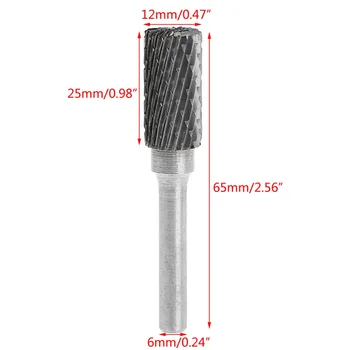 Dremel Carbide Rotary File Milling Shank 6mm Metal Grinding Cutter Head Burr 12mm Abrasive Tool New
Dremel Carbide Rotary File Milling Shank 6mm Metal Grinding Cutter Head Burr 12mm Abrasive Tool New