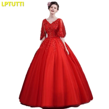 LPTUTTI Embroidery Beading Lace New Vintage Princess Bridal Marriage Gown Bride Simple Party Events Long Luxury Wedding Dresses
LPTUTTI Embroidery Beading Lace New Vintage Princess Bridal Marriage Gown Bride Simple Party Events Long Luxury Wedding Dresses