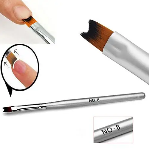 1Pc New Acrylic Manicure Brushes UV Gel Nail Art Brush Painting Drawing French Design Tips Manicure Pen Brush Tool
1Pc New Acrylic Manicure Brushes UV Gel Nail Art Brush Painting Drawing French Design Tips Manicure Pen Brush Tool