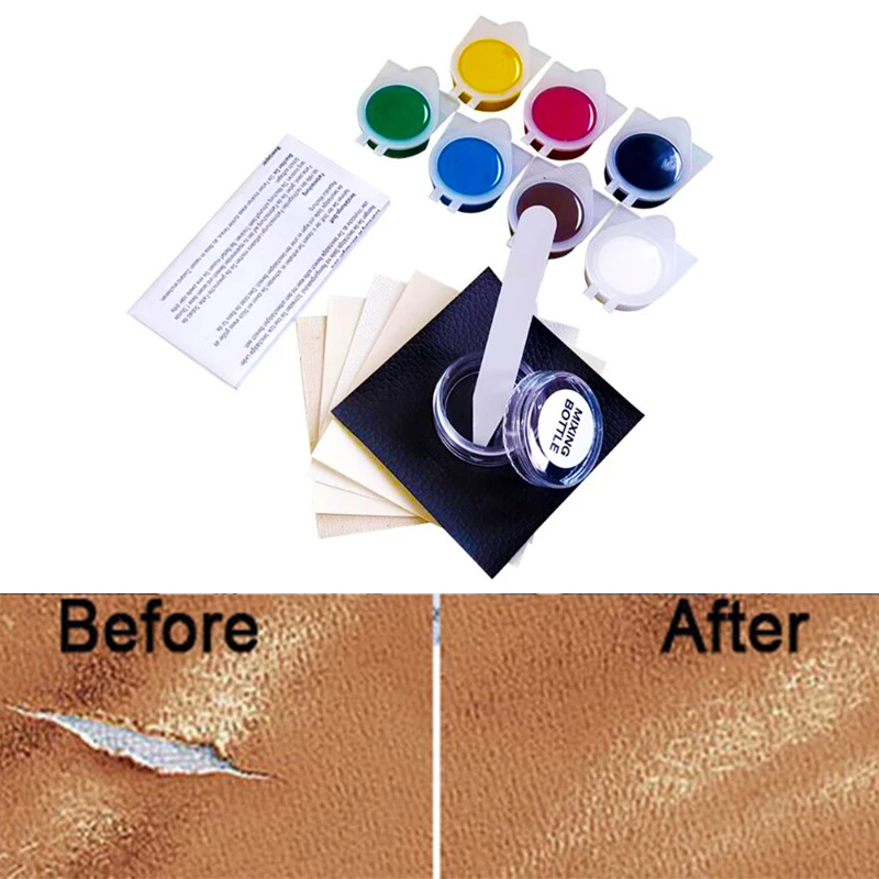 HOYOO Liquid Skin Leather Repair Kit No Heat Leather Repair Tool Auto Car Seat Sofa Coats Holes Scratch Cracks Rips
HOYOO Liquid Skin Leather Repair Kit No Heat Leather Repair Tool Auto Car Seat Sofa Coats Holes Scratch Cracks Rips