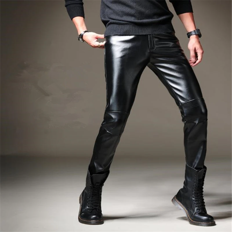 Plus Size Pu Pencil Pants Male Oversized Plus Velvet Thick Leather Trousers Stretch Pant Spring Pantalones Warm Pu Pantalons
Plus Size Pu Pencil Pants Male Oversized Plus Velvet Thick Leather Trousers Stretch Pant Spring Pantalones Warm Pu Pantalons