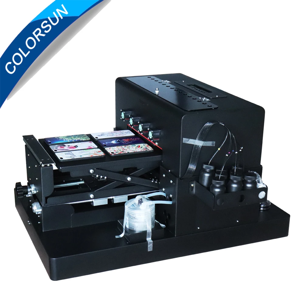 Colorsun A3 8 Color UV Printer with R2000 DX5 printhead UV printer for Phone case Glass Leather Metal Wood 3D Embossed printer
Colorsun A3 8 Color UV Printer with R2000 DX5 printhead UV printer for Phone case Glass Leather Metal Wood 3D Embossed printer