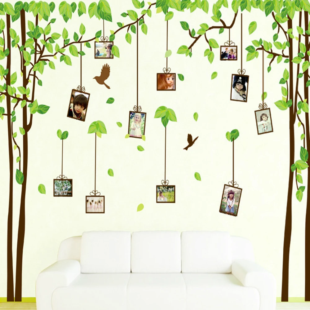60*90cm 2 piece set Vinly Tree Photo Frame wall stickers for Home Room Bedroom Decors wall sticker Wallsticker for children kids
60*90cm 2 piece set Vinly Tree Photo Frame wall stickers for Home Room Bedroom Decors wall sticker Wallsticker for children kids