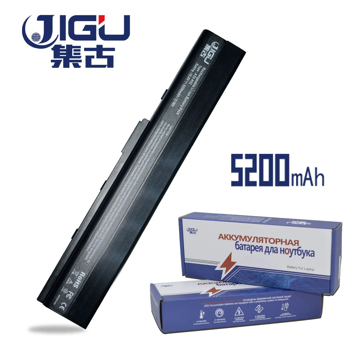 JIGU Laptop Battery For Asus 70-NXM1B2200Z A31-K52 A32-K52 A41-K52 A42-K52 A52 A52F A52J A52JB A52JK A52JR K42 K42F K42JB
JIGU Laptop Battery For Asus 70-NXM1B2200Z A31-K52 A32-K52 A41-K52 A42-K52 A52 A52F A52J A52JB A52JK A52JR K42 K42F K42JB