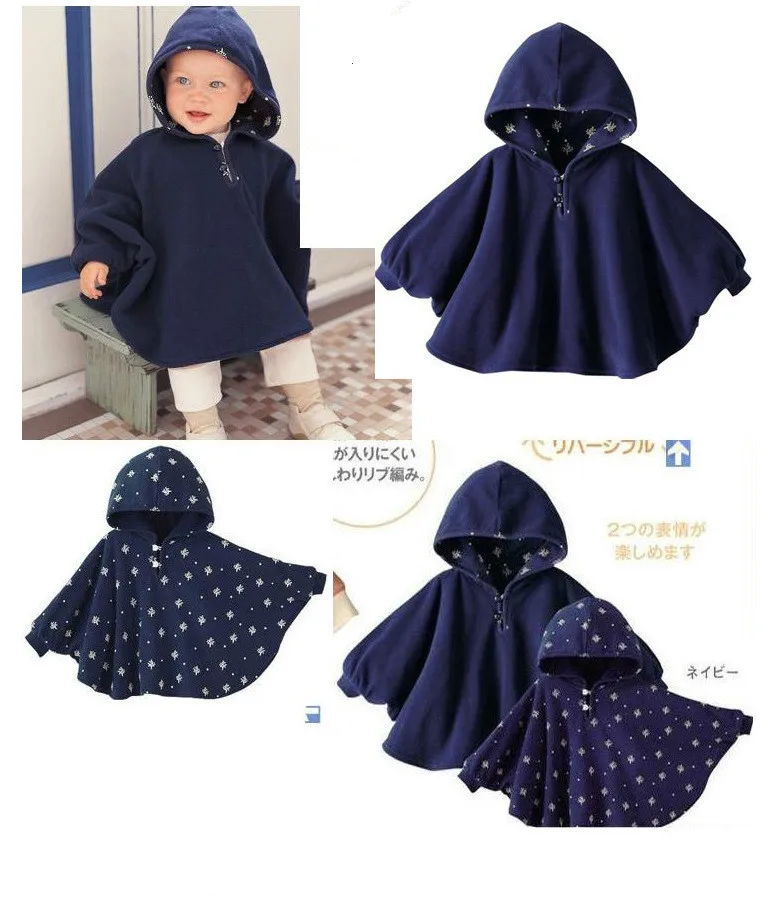 2017 Fleece Combi Baby Coat Babe Cloak Two-sided Outwear Floral Baby Poncho Cape Infant Baby Coat Children's Clothing WT01
2017 Fleece Combi Baby Coat Babe Cloak Two-sided Outwear Floral Baby Poncho Cape Infant Baby Coat Children's Clothing WT01
