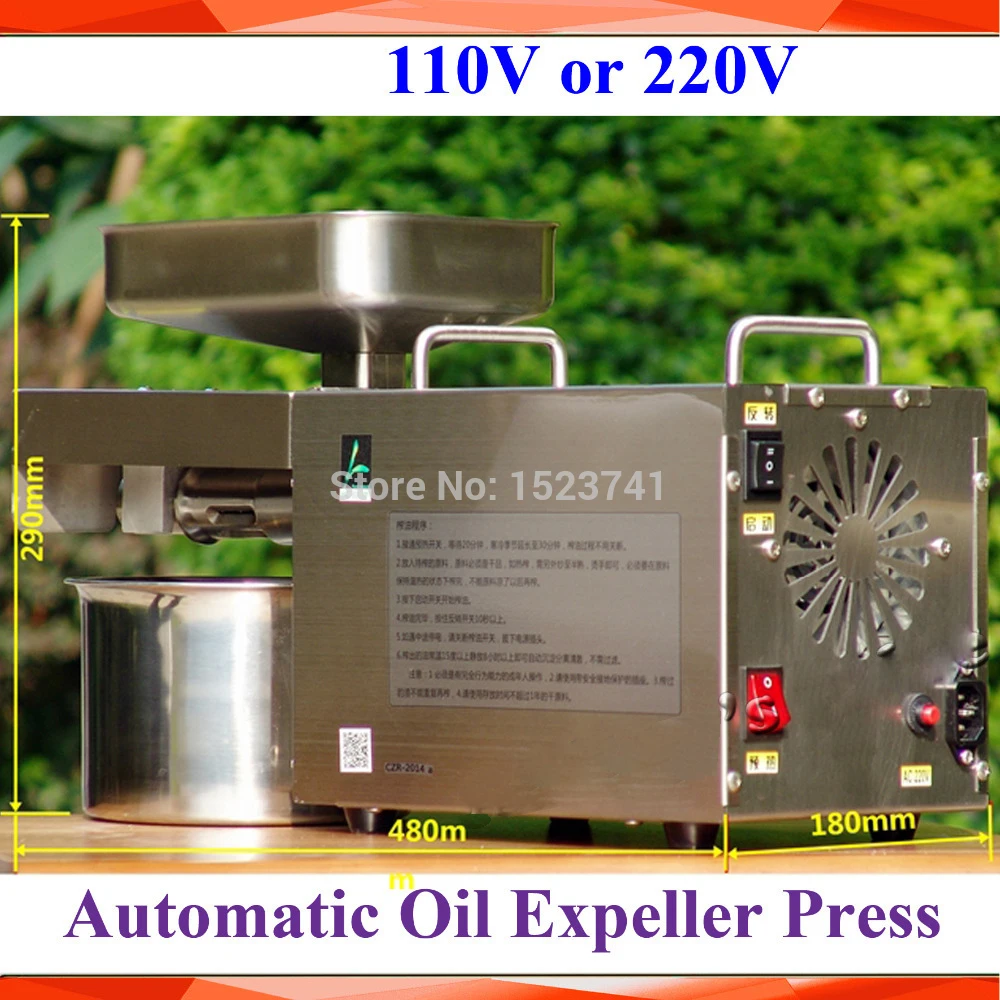Commercial Grade 304 Stainless Steel Olive Oil Press Machine Nut Seed Automatic Oil Presser High Extraction
Commercial Grade 304 Stainless Steel Olive Oil Press Machine Nut Seed Automatic Oil Presser High Extraction