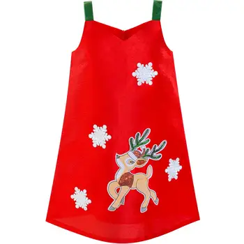 Girls Dress A-line Tank Red Green Reindeer Snow Christmas Holiday 2020 Summer Princess Wedding Party Size 3-8 Carnival Vestidos
Girls Dress A-line Tank Red Green Reindeer Snow Christmas Holiday 2020 Summer Princess Wedding Party Size 3-8 Carnival Vestidos