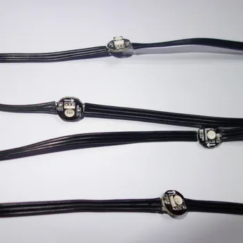 Black DC5V WS2811 led 5050 SMD pixel node;50pcs a string;black wires;10cm wire spacing
Black DC5V WS2811 led 5050 SMD pixel node;50pcs a string;black wires;10cm wire spacing