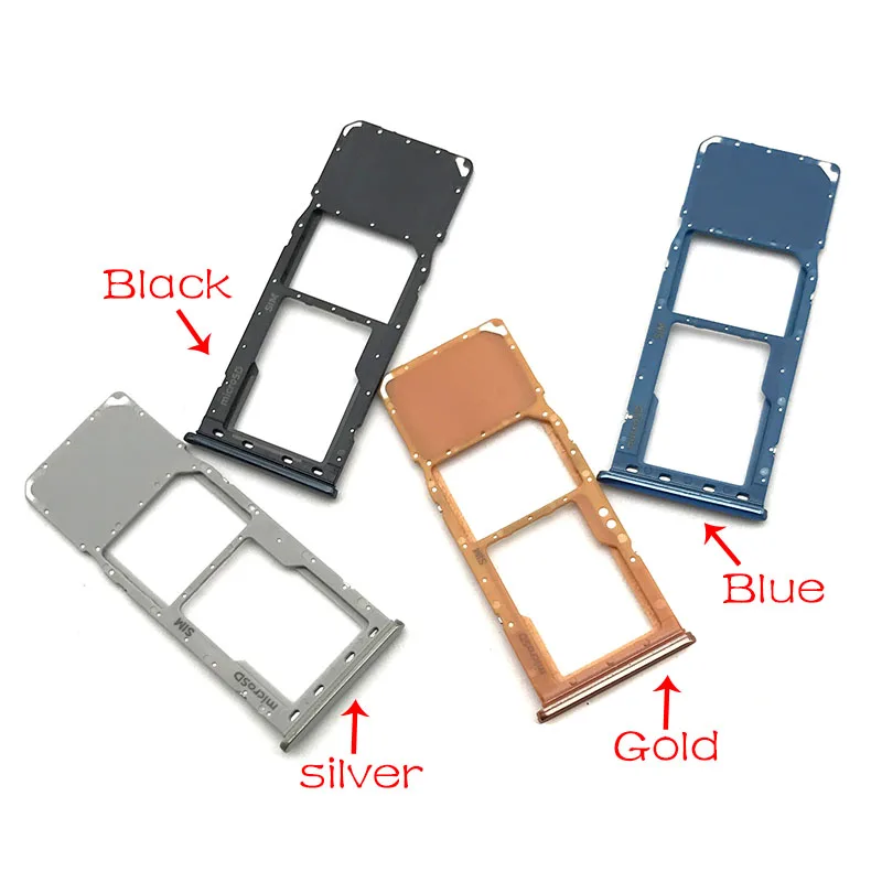 10pcs/lots For Samsung A10 SM-A105F A20 SM-A205F Micro Nano SIM Card Holder Tray Slot Holder Adapter Socket
10pcs/lots For Samsung A10 SM-A105F A20 SM-A205F Micro Nano SIM Card Holder Tray Slot Holder Adapter Socket