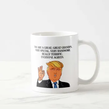 Funny Trump Happy Grandpa Day Birthday Coffee Mug Tea Cup Sweet Funny Mugs Cups for Girlfriend Boyfriend Novelty Valentine Colle
Funny Trump Happy Grandpa Day Birthday Coffee Mug Tea Cup Sweet Funny Mugs Cups for Girlfriend Boyfriend Novelty Valentine Colle