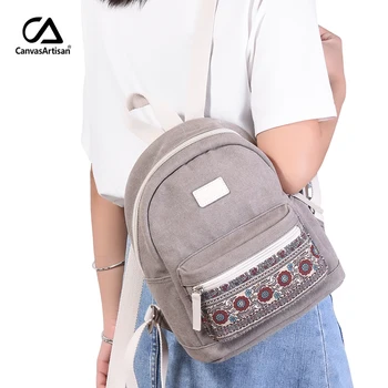 New Women Backpack Canvas Retro Style Daily Travel Small Backpacks Bag Female Casual Floral Daypack National Vintage Rucksack 
New Women Backpack Canvas Retro Style Daily Travel Small Backpacks Bag Female Casual Floral Daypack National Vintage Rucksack