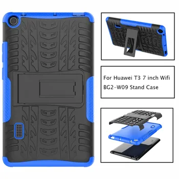 Hybrid Armor Kickstand Silicon Tablet Case for Huawei MediaPad T3 7 WiFi BG2-W09 7.0 inch Stand Shockproof Cover Funda Coque 7.0
Hybrid Armor Kickstand Silicon Tablet Case for Huawei MediaPad T3 7 WiFi BG2-W09 7.0 inch Stand Shockproof Cover Funda Coque 7.0