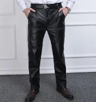Men's Genuine Leather Pants Autumn Winter Motorcycle Pant Men's Trousers ! L-3XL
Men's Genuine Leather Pants Autumn Winter Motorcycle Pant Men's Trousers ! L-3XL