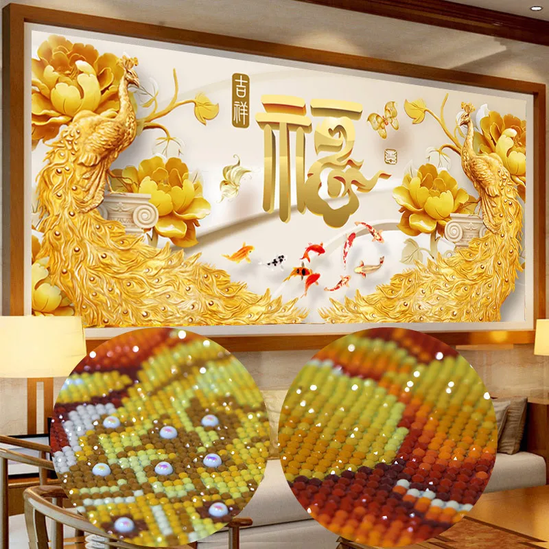 Special Shaped Drills Diamond Painting Handicraft 3d Drill Mosaic DIY Diamond Embroidery Pictures of Rhinestones Peacock Flowers
Special Shaped Drills Diamond Painting Handicraft 3d Drill Mosaic DIY Diamond Embroidery Pictures of Rhinestones Peacock Flowers