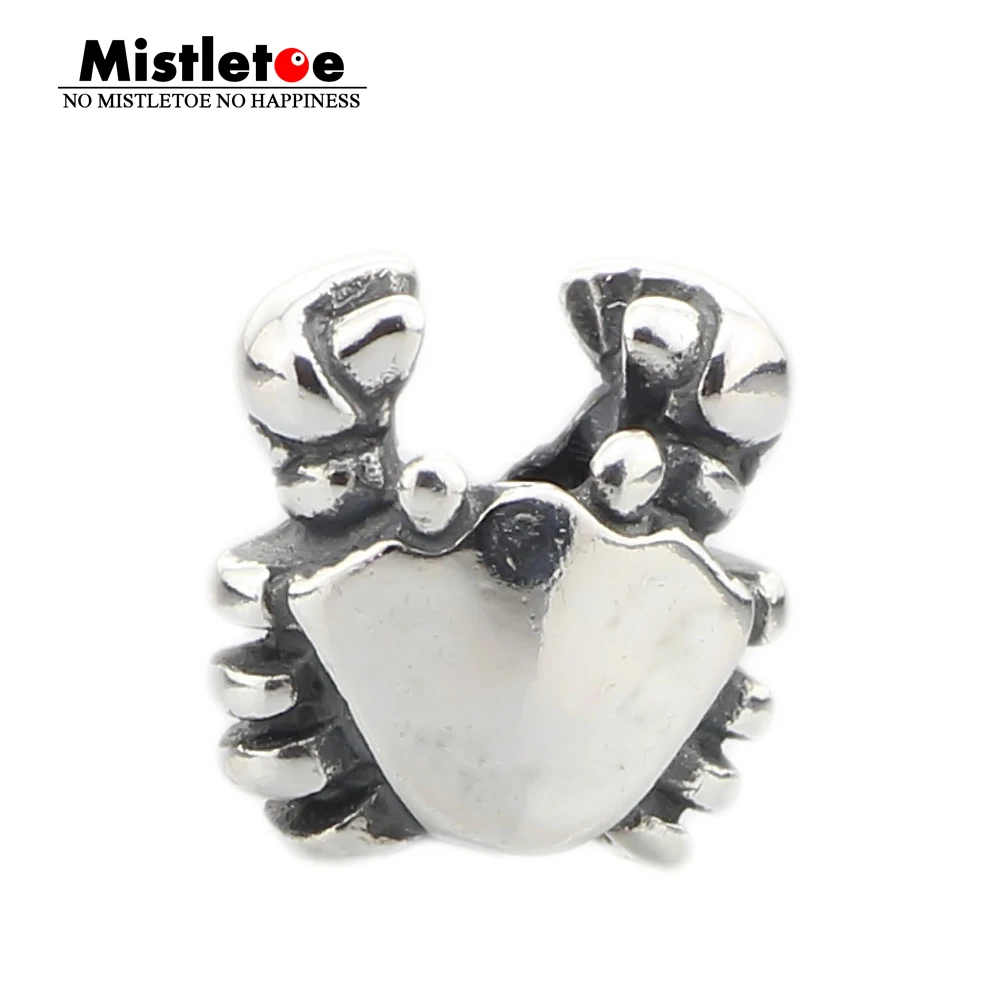 Mistletoe Jewelry Genuine 925 Sterling Silver Animal Vigorous Crab Charm Bead Fits European 3.0mm Bracelet
Mistletoe Jewelry Genuine 925 Sterling Silver Animal Vigorous Crab Charm Bead Fits European 3.0mm Bracelet