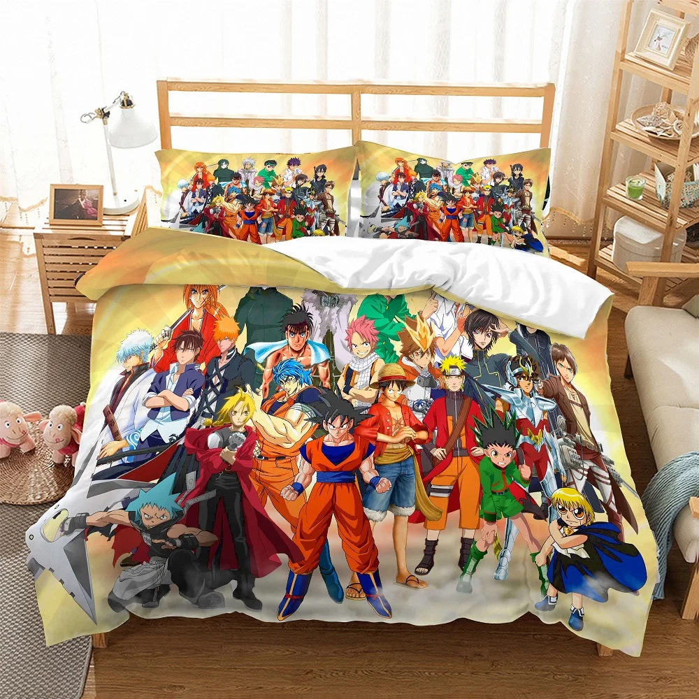 3 Piece Japanese Anime Naruto Bedding Set with 2 Pillowcase Cartoon Boys Duvet Cover Set Fashion Family Bed Linen Set Bedclothes
3 Piece Japanese Anime Naruto Bedding Set with 2 Pillowcase Cartoon Boys Duvet Cover Set Fashion Family Bed Linen Set Bedclothes