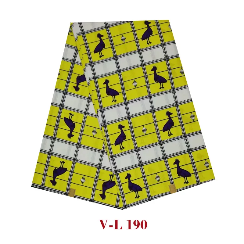 2019 Excellent design veritable dutch real hollandais wax African printed fashion design real block high quality V-L 190
2019 Excellent design veritable dutch real hollandais wax African printed fashion design real block high quality V-L 190