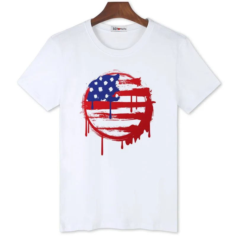 BGtomato American flag tshirt Super cool Men's Clothing Brand Tops & Tees comfortable summer T-Shirts
BGtomato American flag tshirt Super cool Men's Clothing Brand Tops & Tees comfortable summer T-Shirts