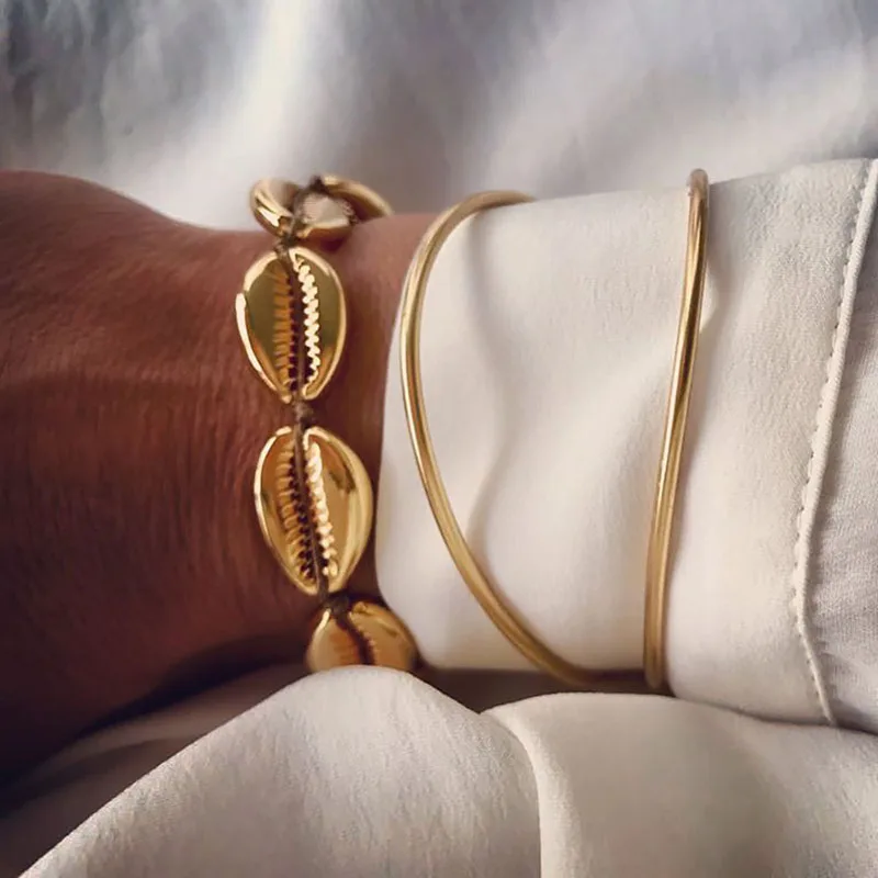 New arrival bohemian shell jewelry Original Fashion beach seashell bracelet Vintage ethnic style shell charm braceletSL-104
New arrival bohemian shell jewelry Original Fashion beach seashell bracelet Vintage ethnic style shell charm braceletSL-104