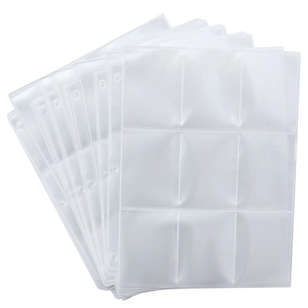 90 Pockets Trading Card Storage Album Pages Card Collector Coin Holders Wallets Sleeves Set Perfect for Skylanders , Pokemon
90 Pockets Trading Card Storage Album Pages Card Collector Coin Holders Wallets Sleeves Set Perfect for Skylanders , Pokemon