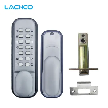 LACHCO Mechanical Code Door Lock Digital Machinery Keypad Password Entry lock Stainless Steel Latch Zinc Alloy Silver L17004
LACHCO Mechanical Code Door Lock Digital Machinery Keypad Password Entry lock Stainless Steel Latch Zinc Alloy Silver L17004