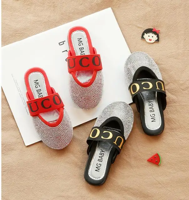 2019 Spring new full diamonds casual shoes elastic band round head girls children's slippers sandals size 16.5cm--22cm
2019 Spring new full diamonds casual shoes elastic band round head girls children's slippers sandals size 16.5cm--22cm