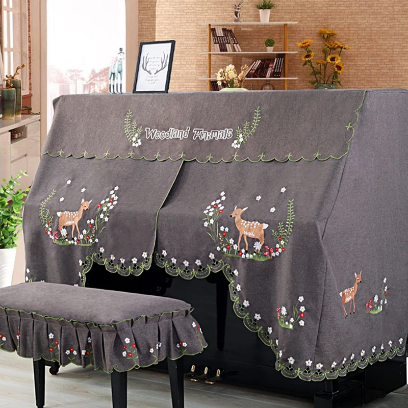 Half and Full Piano Cover with Stool Cover Style Contains Romantic Natural Rural Cartoon European Lace Dust-Proof Piano Covers
Half and Full Piano Cover with Stool Cover Style Contains Romantic Natural Rural Cartoon European Lace Dust-Proof Piano Covers