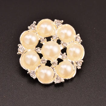 Rhinestone Button Crystal Button Alloy Button Pearl Button Shank Back 100pcs/lot 27MM Silver Color
Rhinestone Button Crystal Button Alloy Button Pearl Button Shank Back 100pcs/lot 27MM Silver Color