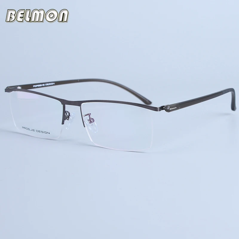 Belmon Eyeglasses Frame Men Computer Optical Prescription Myopia Nerd Clear Lens Eye Glasses Spectacle Frame For Male RS31002
Belmon Eyeglasses Frame Men Computer Optical Prescription Myopia Nerd Clear Lens Eye Glasses Spectacle Frame For Male RS31002