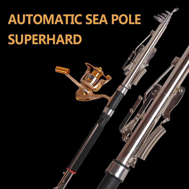 Pencil fishing rod sea Fishing Rod 2.1 M 2.4 M 2.7 M Spring Automatic Fishing RodFishing Gear
Pencil fishing rod sea Fishing Rod 2.1 M 2.4 M 2.7 M Spring Automatic Fishing RodFishing Gear