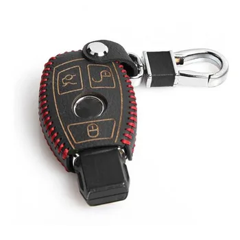10Pcs Leather Remote Key Fob Keychain Holder Cover Shell Key Case 3 Buttons Fit For Mercedes C E S CL Class C180 C260 C200L GLC
10Pcs Leather Remote Key Fob Keychain Holder Cover Shell Key Case 3 Buttons Fit For Mercedes C E S CL Class C180 C260 C200L GLC
