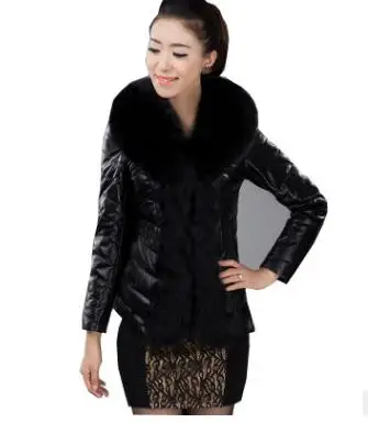 Female Winter Autumn Short Secion Pu Leather Jacket Patchwork Fake Fur Coats Large Size Black Mens Fake Fur Jackets S/6Xl K802
Female Winter Autumn Short Secion Pu Leather Jacket Patchwork Fake Fur Coats Large Size Black Mens Fake Fur Jackets S/6Xl K802