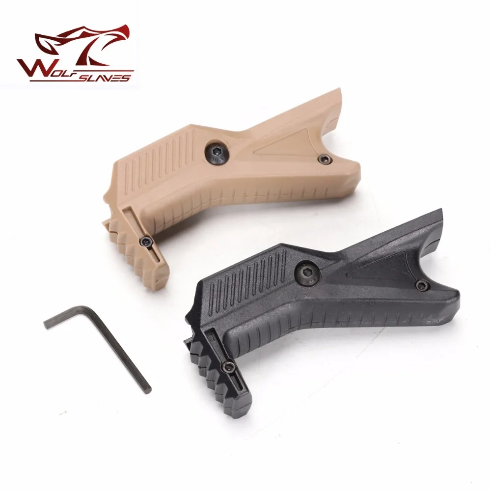 Wolfslaves Hand Grip Outdoor Hunting Snake Type Grip Handlebar Weaver Rail Fitting Foregrip for NERF Toy Gun Accessories
Wolfslaves Hand Grip Outdoor Hunting Snake Type Grip Handlebar Weaver Rail Fitting Foregrip for NERF Toy Gun Accessories