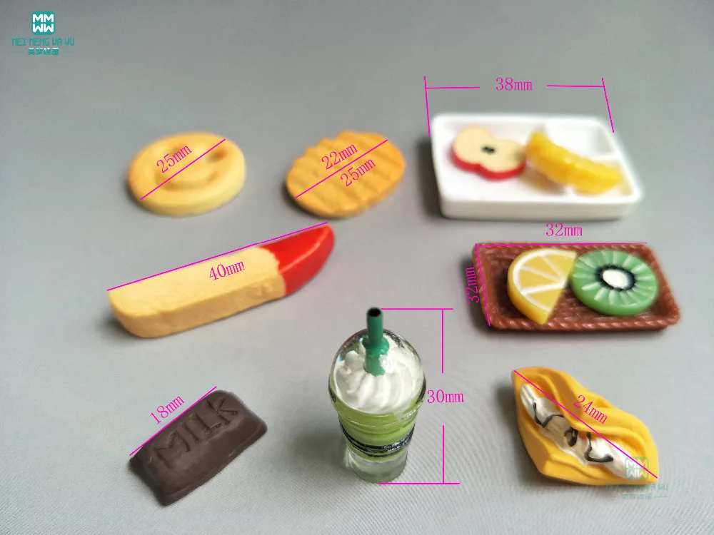 Doll house Accessories For Kelly Furniture Monster Hight Dolls Mini bottles chips cola plates Simulation food play toy
Doll house Accessories For Kelly Furniture Monster Hight Dolls Mini bottles chips cola plates Simulation food play toy