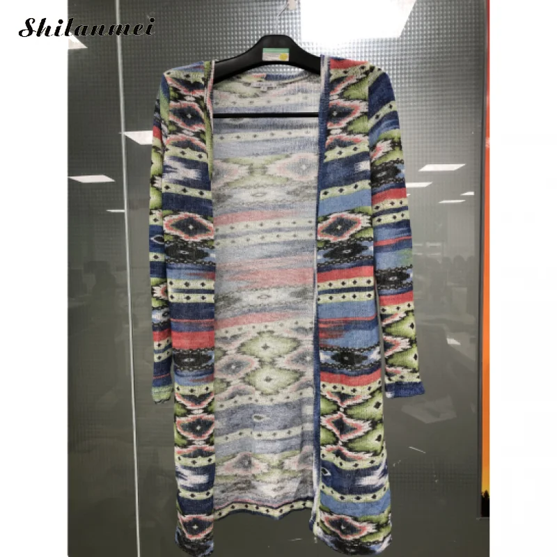Long Cardigan Women 2019 Fashion Long Sleeve Aztec Printed Cardigan Coat Female Causal All-Match Shirt Outerwear Poncho Women
Long Cardigan Women 2019 Fashion Long Sleeve Aztec Printed Cardigan Coat Female Causal All-Match Shirt Outerwear Poncho Women
