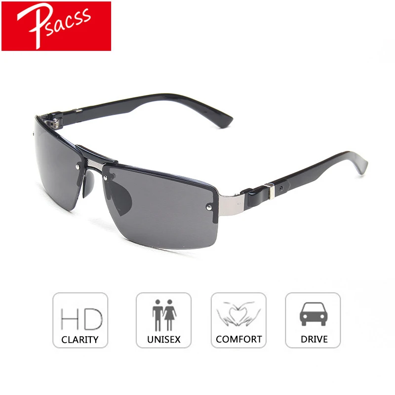 Psacss NEW Sunglasses Men Vintage Square Alloy Frame Men's Driving Fishing Sun Glasses High Quality Goggle lentes de sol hombre
Psacss NEW Sunglasses Men Vintage Square Alloy Frame Men's Driving Fishing Sun Glasses High Quality Goggle lentes de sol hombre
