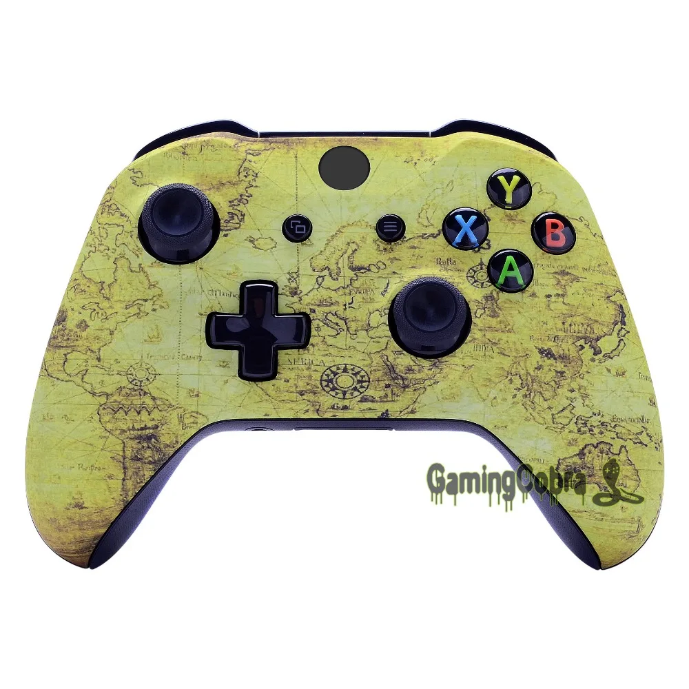 Customized Map for Age of Discovery Patterned Top Shell Faceplate Repair Part for Xbox One X One S Controller # SXOFT31X
Customized Map for Age of Discovery Patterned Top Shell Faceplate Repair Part for Xbox One X One S Controller # SXOFT31X