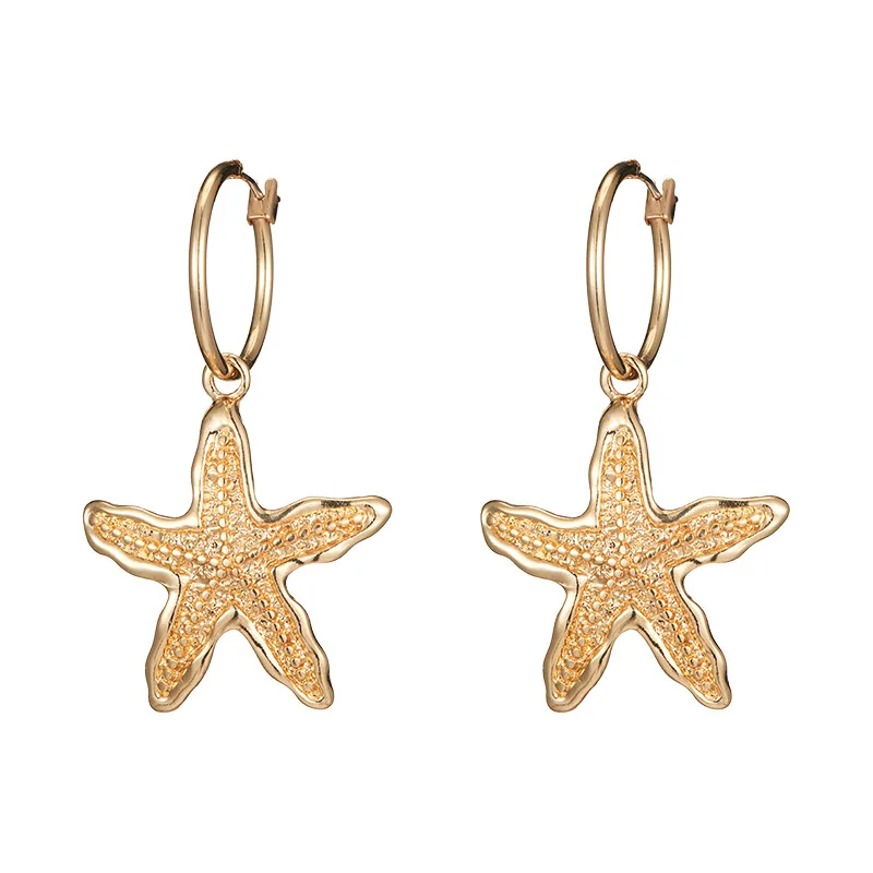 Boho Vintage Earrings for Women Star Starfish Shell Dangle Drop Earrings Female Big Earrings Statement Bohemian Jewelry
Boho Vintage Earrings for Women Star Starfish Shell Dangle Drop Earrings Female Big Earrings Statement Bohemian Jewelry