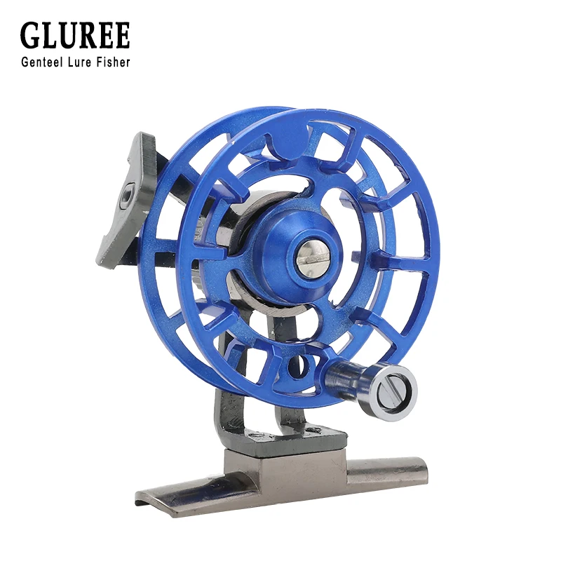 GLUREE Full Metal Ultra-light Former Ice Fishing Reels Gear Ratio 1:1 Right Hand Fly Fishing Reel CNC Machined Aluminum 5 Colors
GLUREE Full Metal Ultra-light Former Ice Fishing Reels Gear Ratio 1:1 Right Hand Fly Fishing Reel CNC Machined Aluminum 5 Colors