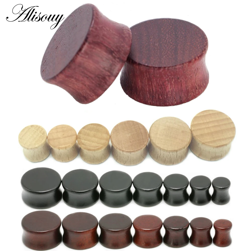 Alisouy 2PC Wood Plugs and Tunnels Ear Expander Plug Natural Wooden Gauges Ear Plugs Tunnels Flesh Tunnels Body Jewelry Piercing
Alisouy 2PC Wood Plugs and Tunnels Ear Expander Plug Natural Wooden Gauges Ear Plugs Tunnels Flesh Tunnels Body Jewelry Piercing