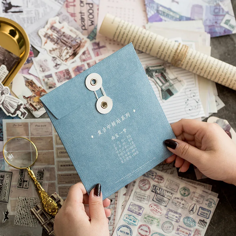 46pcs/set Retro Paper Sticker with Silicone Seal Notepad Set Washi Tape DIY Sticker Scrapbooking Masking Tapes Gift Stationery
46pcs/set Retro Paper Sticker with Silicone Seal Notepad Set Washi Tape DIY Sticker Scrapbooking Masking Tapes Gift Stationery