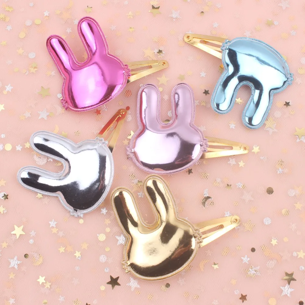 2019 new PU Rabbit head 5 colors baby gold BB clip hair accessories for kids barrettes long 65mm Children Hairpins 1pcs
2019 new PU Rabbit head 5 colors baby gold BB clip hair accessories for kids barrettes long 65mm Children Hairpins 1pcs