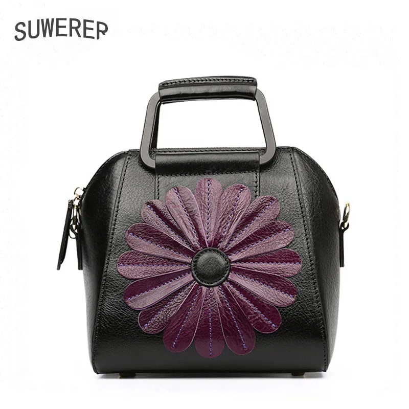 SUWERER 2019 New women leather handbags Superior cowhide Genuine Leather women bags Women famous brand Luxury embossed bag
SUWERER 2019 New women leather handbags Superior cowhide Genuine Leather women bags Women famous brand Luxury embossed bag