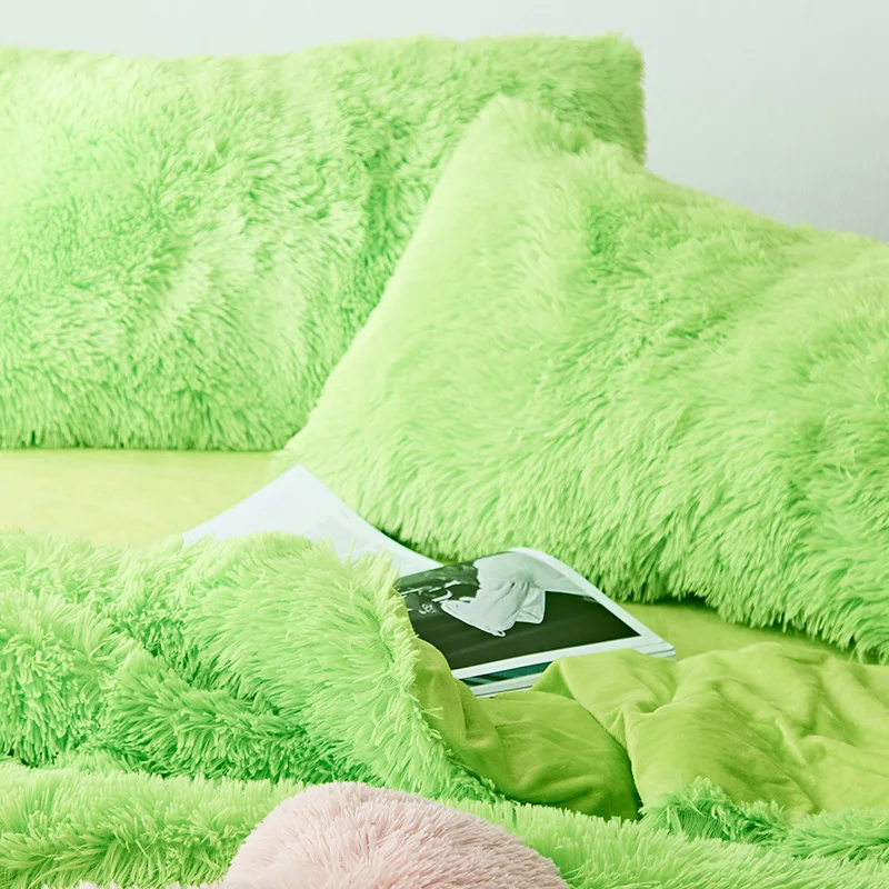 Pure Color Mink Velvet Bedding Sets HTB1WnmZc56guuRkSmLyq6AulFXah.jpg - Pure Color Mink Velvet Bedding Sets