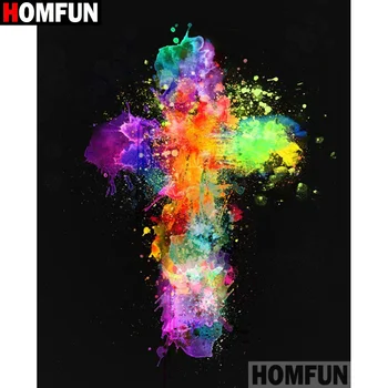 HOMFUN Full Square/Round Drill 5D DIY Diamond Painting "Colored cross" 3D Diamond Embroidery Cross Stitch Home Decor A19892
HOMFUN Full Square/Round Drill 5D DIY Diamond Painting "Colored cross" 3D Diamond Embroidery Cross Stitch Home Decor A19892