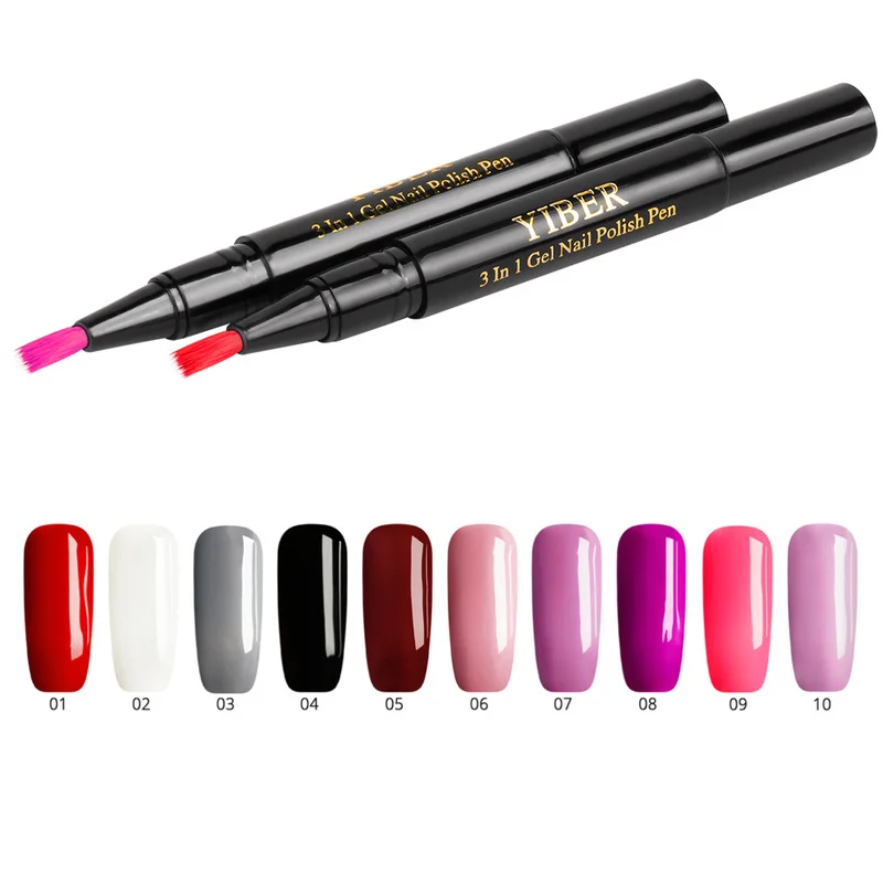 Handy Nail Gel Lacquer Pencil One Step Gel Nail Pen No Need Top Base Primer 3 In 1 UV gel Lacquer Glitter Polish TSLM1
Handy Nail Gel Lacquer Pencil One Step Gel Nail Pen No Need Top Base Primer 3 In 1 UV gel Lacquer Glitter Polish TSLM1