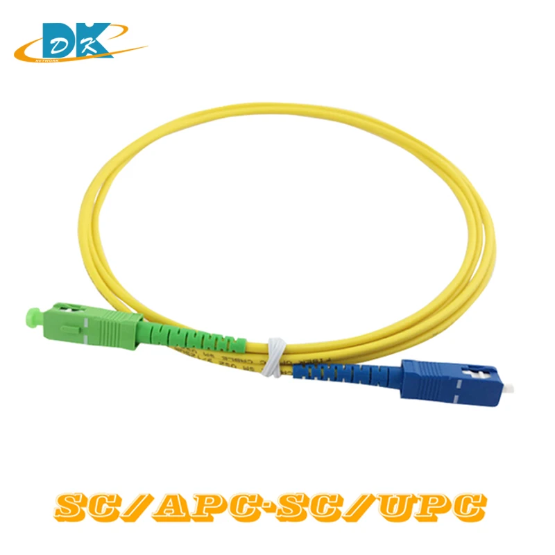 10pcs SC/APC-SC/UPC Fiber Patch Cables 3M Simplex 9/125 Single-Mode fiber optic patch cord Cable 2.0mm or 3.0mm ftth fiber optic
10pcs SC/APC-SC/UPC Fiber Patch Cables 3M Simplex 9/125 Single-Mode fiber optic patch cord Cable 2.0mm or 3.0mm ftth fiber optic
