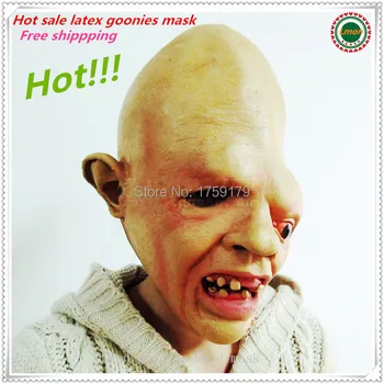 

FREE SHIPPING 2015 Halloween Horrible Adult Face Masks Scary Style Monster Mask,Goonies Sloth Mask Adults Masquerade Horror Mask
