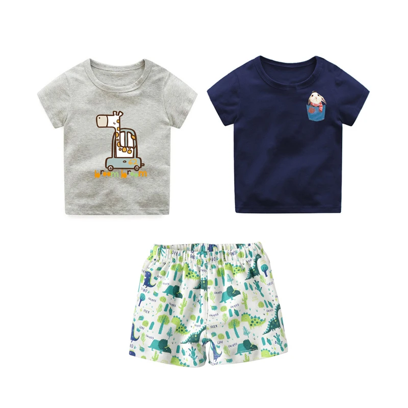 Boutique Kids clothes Summer Baby suit quality 100% cotton children t shirt pants summer cartoon kids clothing sets for choice
Boutique Kids clothes Summer Baby suit quality 100% cotton children t shirt pants summer cartoon kids clothing sets for choice
