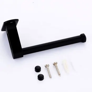 Black Wall Mount Toilet Roll Paper Holder Hanger Bathroom Space aluminum Paper Holder Towel Hanger Bathroom Hardware Accessories
Black Wall Mount Toilet Roll Paper Holder Hanger Bathroom Space aluminum Paper Holder Towel Hanger Bathroom Hardware Accessories